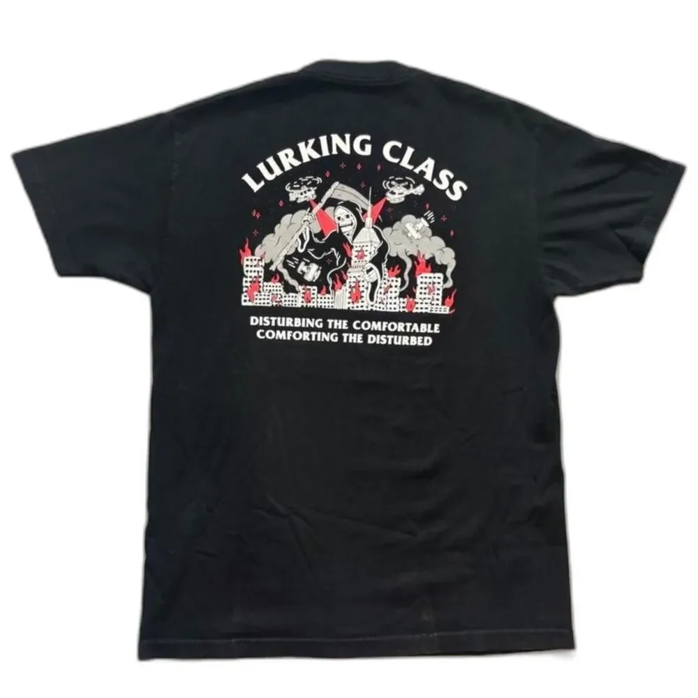 Lurking-class-by-sketchy-tank Men's Black T-shirt